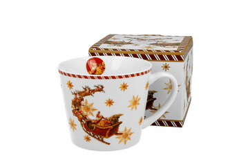 Kubek prosty SANTA ON SLEIGH