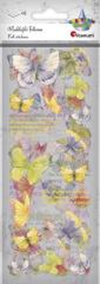 Naklejki foliowe 6 plansz motyle
