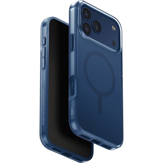 UNIQ MagClick Clario MagSafe kryt iPhone 17 Pro Max Royal Blue
