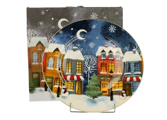 Talerz duży CHRISTMAS CITY
