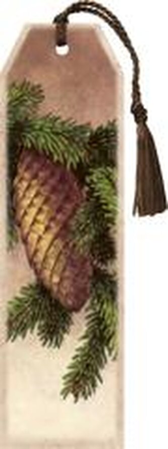 Zakładka 156 ze wstążką Szyszka