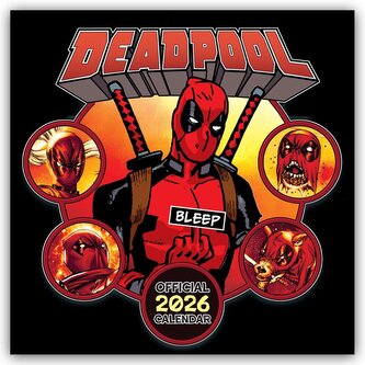 Deadpool - Offizieller Kalender 2026