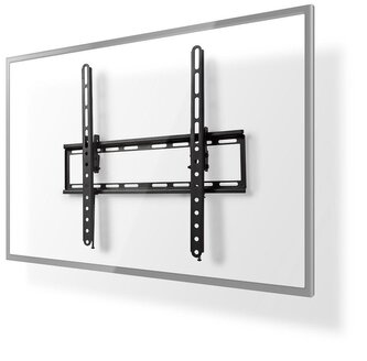 NEDIS nástěnný TV držák/ 23 - 55"/ nosnost 35 kg/ náklon 12°/ vzdálenost od stěny 38 mm/ ocel/ černý