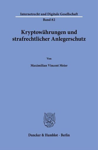 Kryptowährungen und strafrechtlicher Anlegerschutz