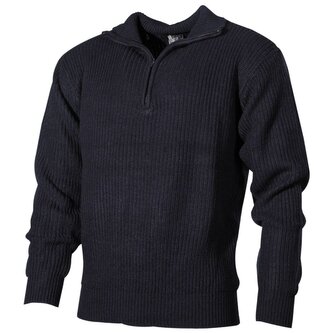 Svetr islandský MFH Troyer - navy, XL