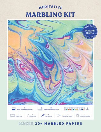Mindful Crafts: Meditative Marbling Kit Mindful Crafts: Meditative Marbling Kit