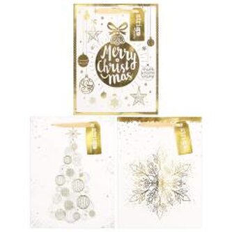 Torba prezentowa Święta 18x23x10cm mix STRIGO