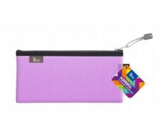 Koperta DL z suwakiem metalowym fioletowa Koperta DL z suwakiem metalowym fioletowa