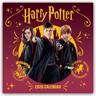 Harry Potter - Offizieller Kalender 2026 - Wandkalender
