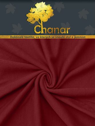 Prostěradlo Jersey Top 120x200 cm červená