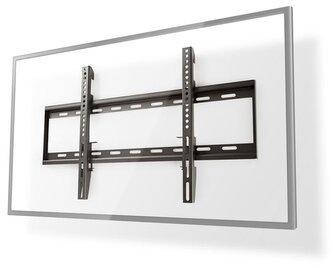 NEDIS nástěnný TV držák/ 42 - 70"/ nosnost 60 kg/ vzdálenost od stěny 29 mm/ fixní/ ocel/ černý