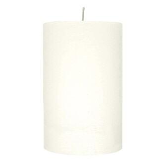 ARÔME Rustikální svíčka 5x10cm Obyčejná barva Champagne