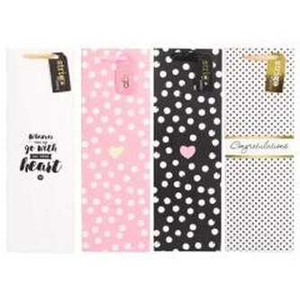 Torba prezentowa Party 12x36x9cm mix STRIGO