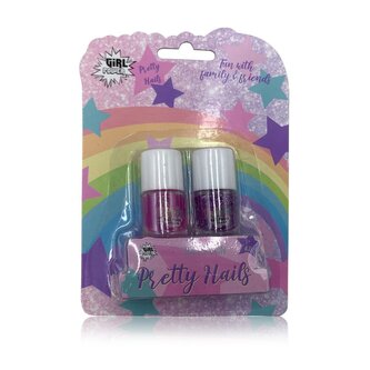 Pretty nails set (2 laky na nehty)