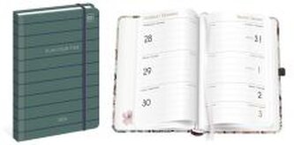 Kalendarz 2026 książkowy B6/192K Mat+UV Navy