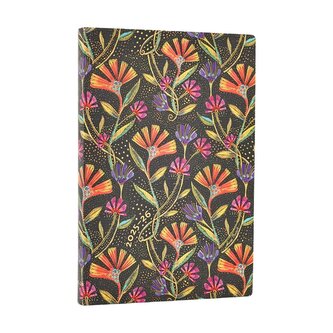 13-Monatskalender 2025-2026 Wildblumen Mini Horizontal