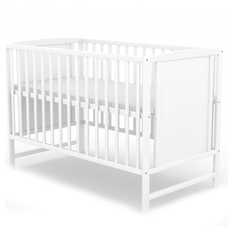 Postýlka pro miminko Sofie 120x60cm - bílá; bílá