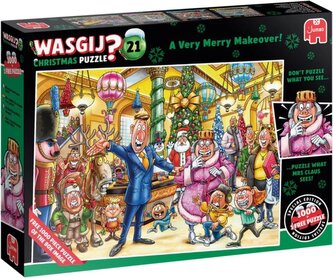 JUMBO Puzzle WASGIJ Christmas 21: Veselé vánoční proměny! 2x1000 dílků