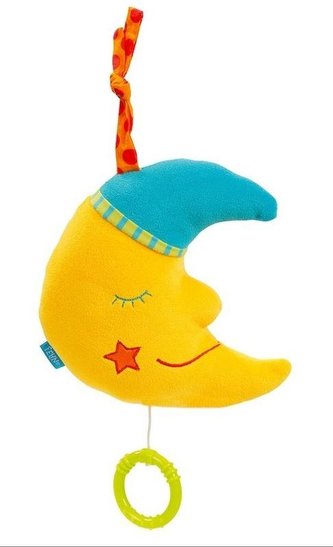 Maskotka z pozytywką Księżyc 17 cm