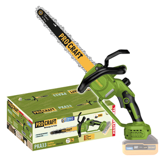 Aku řetězová pila Procraft PKA33 (bez baterie a nabíječky) | PKA33-BB