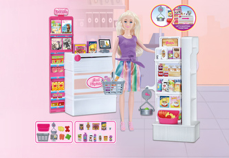 Panenka prodavačka 30cm