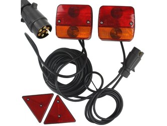 Sada světel pro přívěsný vozík s magnetem MAR-POL