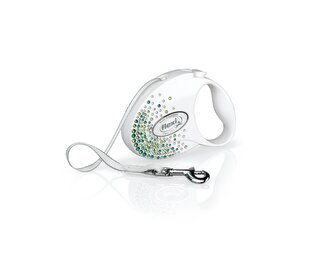Flexi Vodítko Glam Splash S pásek 3m Leaf