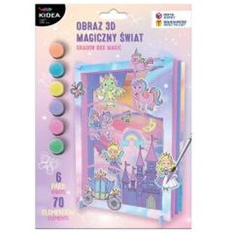 Obraz 3D magiczny świat KIDEA