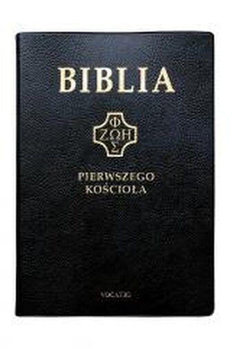 Biblia pierwszego Kościoła czarna