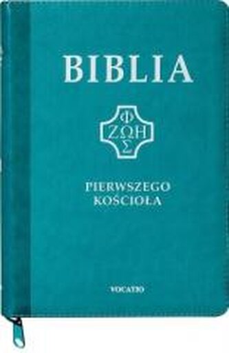 Biblia pierwszego Kościoła z paginat. suwak turkus