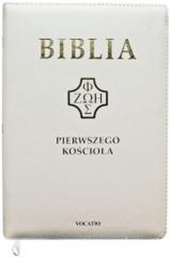 Biblia pierwszego Kościoła z paginat. suwak biała