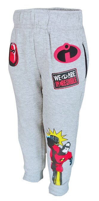 Chlapecké tepláky INCREDIBLES, šedá, velikost: 116