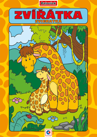 Omalovánka A4 - Zvířátka
