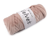 Příze Marshmallow silná Velvet Ø10 mm 500 g - 1 ks - 9 (031) pudrovobéžová