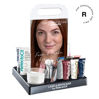 Sada na barvení obočí Lash & Brow Bar with strips Refectocil