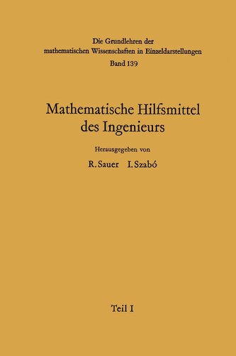 Mathematische Hilfsmittel des Ingenieurs