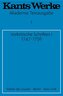 Vorkritische Schriften I 1747-1756
