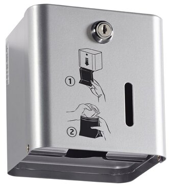 Zásobník hygienických sáčků Rossignol Stella 58107, šedý, náplň 200 ks, uzamykatelný