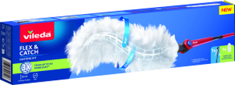 Vileda Flex & Catch prachovka s dlouhou rukojetí 93 cm