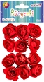 Różyczki na drucikach czerwone 7cm op.12szt. PKW-7674, Aliga