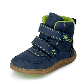 Chlapecké celoroční barefoot boty Bugga KIVO Navy B00199-04 - 25
