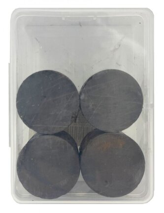 Magnety černé 30 mm 20 ks