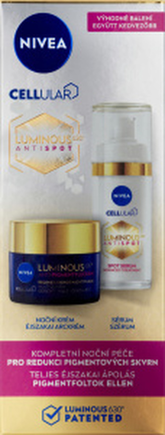 Dárková sada pleťové péče Cellular Luminous Antispot Nivea