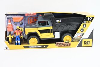 CAT ciężarówka 34cm św/dźw+figurka 83458 /2 CAT ciężarówka 34cm św/dźw+figurka 83458 /2