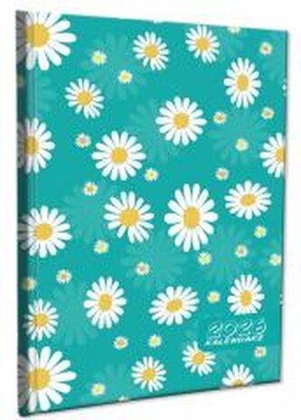 Kalendarz 2026 A5 tygodniowy notatka Stokrotki 2