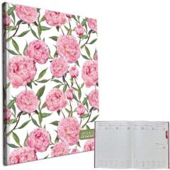 Kalendarz 2026 A4 tygodniowy Peonie