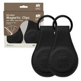 Klipsy magnetyczne do wózka czarne 2szt