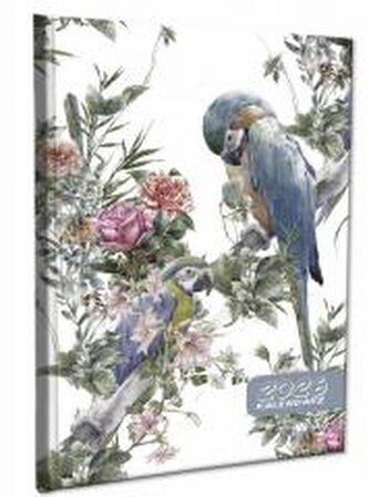 Kalendarz 2026 A5 tygodniowy notatka Papugi Boho