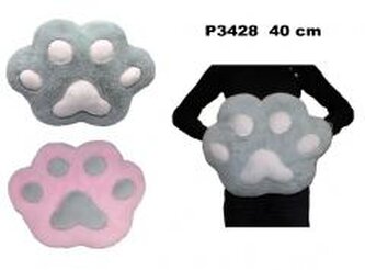 Poduszka łapka 40cm MIX