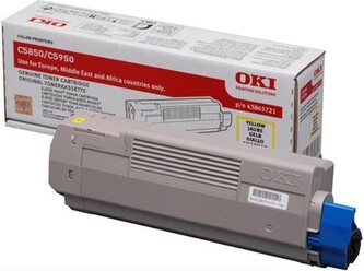 OKI Žlutý toner do C5850/5950/MC560 (6 000 stránek)